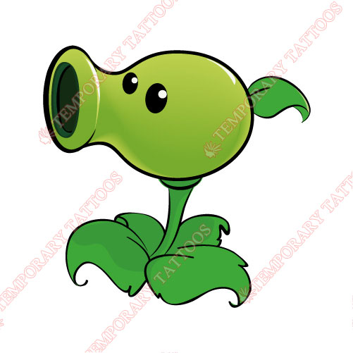 Plants vs Zombies Customize Temporary Tattoos Stickers NO.995